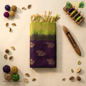 violet venkatagiri pure handloom pattu saree